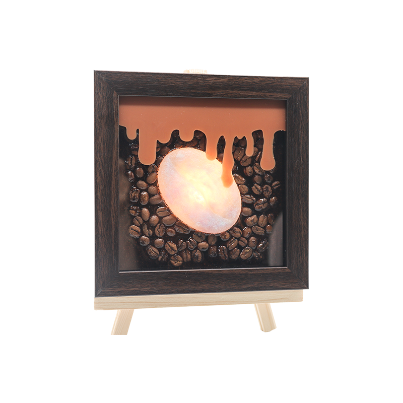 Lampă de artă simulare cafea chihlimbar - parfum de cafea kiss lamp