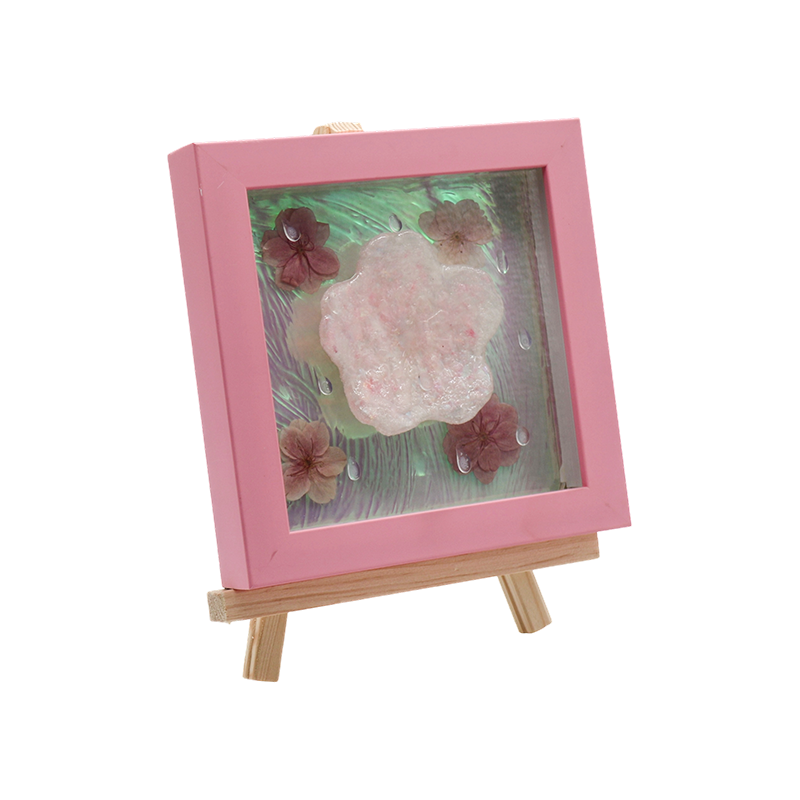 Pink Cherry Blossom Art Light - Gel cu flori de cireș
