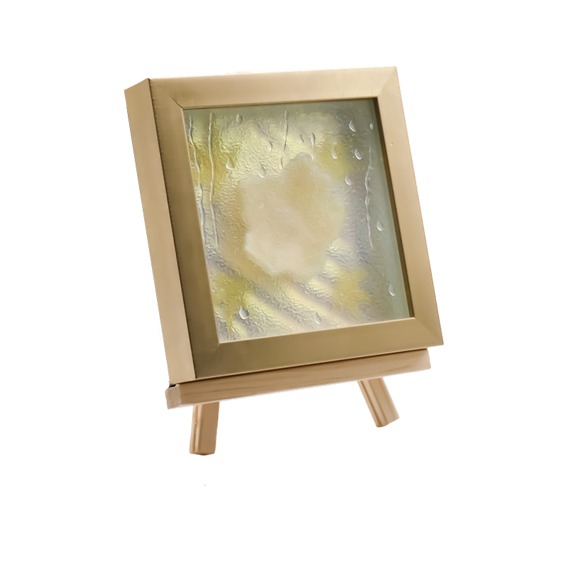 Pătrat deschis galben Maple Leaf Art Light - Maple Frost