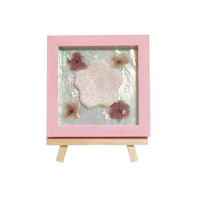 Pink Cherry Blossom Art Light - Gel cu flori de cireș