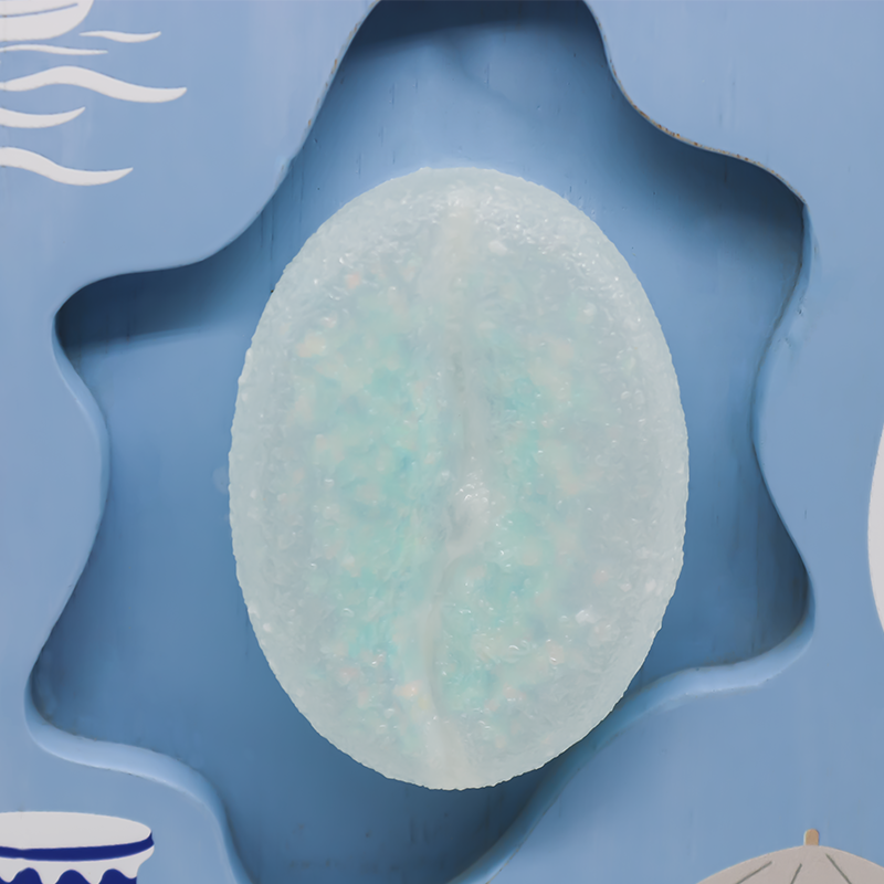 Ocean Wind Turing Boabe de cafea Relief Lemn Artă Lampă-Light of Love Sea