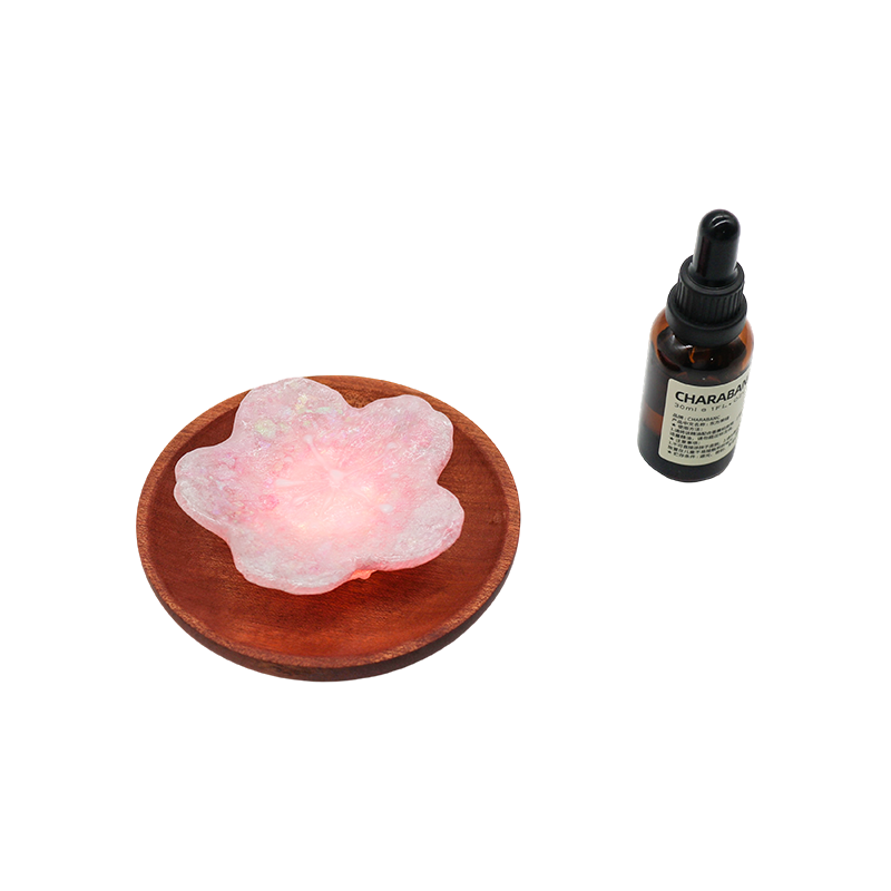 Lampă pentru aromaterapie cu flori de cireș cu ulei esențial organic-